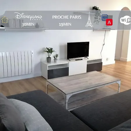 Le Nid Urbain Porte De Paris & Disneyland Appartement *